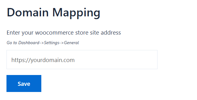 Domain Mapping